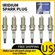 ✅6X For Lexus Mercedes-Benz LFR6AIX-11 6619 IRIDIUM IX Resistor Real Spark Plugs (for: Subaru)