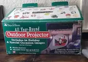 Vtg. Kmart Trim a Home Outdoor Projector All Year Round Holiday Display NOS