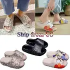 Cartoon Cozy Pillow Slides Anti-Slip Sandals Slippers Cloud Home Outdoor Shoe