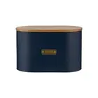 Typhoon Living Otto Collection Quality Bread Bin 11 Liters Capacity Navy Blue