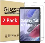 2X Samsung Galaxy Tab A7 Lite 8.7 T220/T225/T227 Tempered Glass Screen Protector