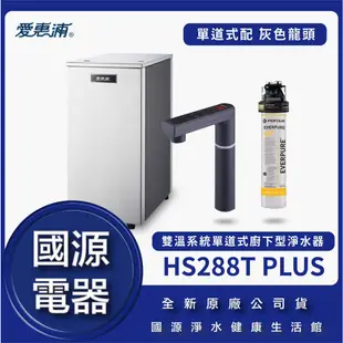 國源電器 -私訊折最低價 愛惠浦everpure HS288T plus Hs288t 288 4H2 雙溫加熱系統