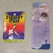 NEW Cross In My Pocket PENNY Bookmark Northwestern Products Zipper Pull