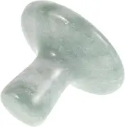 Generic Mushroom Shaped Gua Massage Tool Natural Jade Scraping Massager for Face Neck Versatile Beauty Rock for Muscle Relief and Skin for Hot Compress and