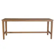 Marrakesh Timber Bar Table - Natural
