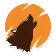 Wolf Howl At Moon Vinyl Decal Sticker - ebn8959