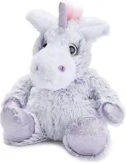Warmies Plush Marshmallow Unicorn Microwavable Weighted Teddy with French Lavender Scent, Hot or Cold Wheat Bag for Cool Relaxation and Warm Relief