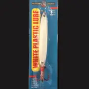 NEPTUNE TACKLE WHITE PLASTIC LURE