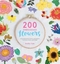 在飛比找博客來優惠-200 Embroidered Flowers: Hand 