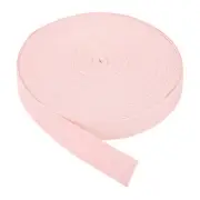 Cotton Twill Tape 3/4" 25 Yards Cotton Ribbon Bias Binding Tape Pink White