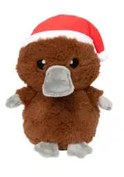 A-Wreatha the Platypus Christmas Dog Toy 16cm x 14cm x 21cm by FuzzYard