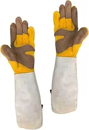 YARNOW 1 Pair Gardening Gloves Digging Gloves Garden Long Cactus for Work Proof Thorn Cactus Leather