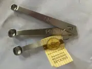New Vintage Mrs. Andersons Baking Stainless Measuring Spoons Dash, Pinch, Smidge