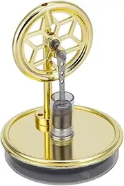 Amagogo Stirling Engine Motor Generator Model Stirling Engine Model Engineer Science Desktop Toy Steam Heat Education Model