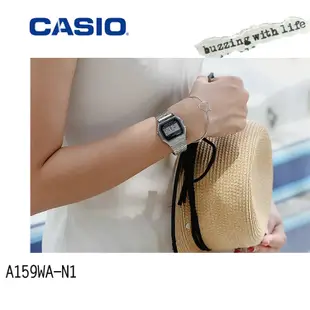 【WANgT】CASIO 卡西歐 A159WA 復古經典方形金屬電子錶