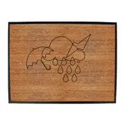 Festival Weather - Funny Novelty Doormat Man Cave Floor mat