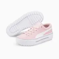 在飛比找蝦皮購物優惠-「現貨」PUMA Kaia Platfor 粉色厚底帆布鞋