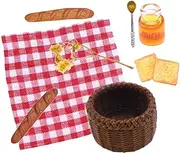 Toddmomy 1 Set Miniature Breakfast Dollhouse Decor DIY Simulated Props Realistic Food Models for Crafting and Collecting for Miniature Enthusiasts
