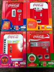 Coca Cola 120th anniversary pending vending machine Ornament Can All 4 types Set