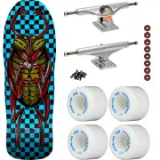 Powell Peralta Skateboard Mike Vallely Bug Blue/Red Foil / Independent/ Rat Bon