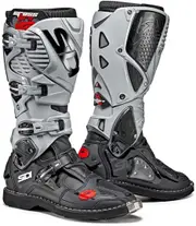 Sidi Crossfire 3 Motocross Boots, black-grey, Size 46 for Men Black Grey
