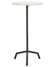 Safavieh Couture Fabrianna Marble Top Drink Table