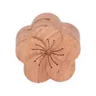 8pcs Essential Oil Car Diffuser Plum Flower Shape Simple Rosewood Material Arom♪