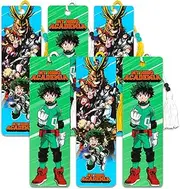 My Hero Academia Party Favors - My Hero Academia Birthday Party Supplies Bundle with 6 My Hero Academia Bookmarks | My Hero Academia Party Supplies