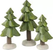 Set of Three Pine Trees