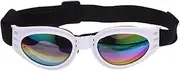 Abaodam Cool Goggles UV Protection Sunglasses for Breeds Windproof Eye Wear for Pets for Motorcycle Riding Swimming
