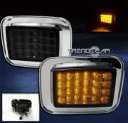 2003-2009 HUMMER H2 SUT SUV LED CORNER SIGNAL PARKING LIGHT SMOKE LENS 2007 2008