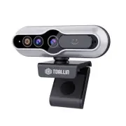 2K QHD Webcam with Windows Hello, Facial Recognition Web Camera, 5 Million Pi...