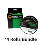 (Made in USA) Kiswel E71T-GS .035 in. Dia 2lb. Gasless-Flux Core Wire (4 Rolls)