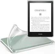iDLEHANDS Clear Case for All-New Kindle Paperwhite 11th Gen 2021 & Signature Edition(6.8") - Lightweight, Scratch-Proof Silicone Back Cover, Clear