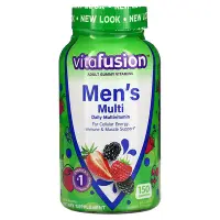 在飛比找iHerb優惠-[iHerb] VitaFusion 男性完整複合維生素，天