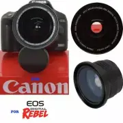 58MM HD ASPHERICAL WIDE ANGLE + MACRO LENS FOR Canon EF 85mm f/1.8 USM Lens
