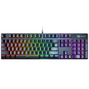ONIKUMA G27 Wired Keyboard 104-Key USB Interface Backlit Mechanical Gaming Keyboard Black