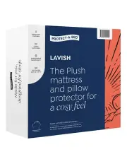 [Protect-A-Bed] Lavish Dynatex Fitted Mattress Protector with Bonus Pillow Protector