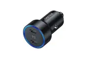 CHOETECH 40W Dual USB-C Car Charger Type-C Power Delivery Quick Charge QC 3.0