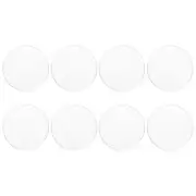 10 Pcs Glass Laboratory Equipment Evaporating Dish Thickened Watch Experiment