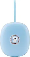 Lancoon Digital Vibration Alarm Clock, Portable Bed Shaker with Snooze Adjustable Vibration for Heavy Sleepers Hearing Impaired, Under Pillow LED Display Flash Light Portable Rope