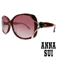 在飛比找momo購物網優惠-【Anna Sui】日本安娜蘇復古時尚經典玫瑰造型太陽眼鏡(