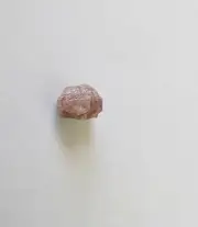 0.78ct AUSTRALIAN Rough Fancy PINK DIAMOND Top Loose Diamond Gem Faceting