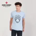【JOHN HENRY】人魚海馬印圖T恤