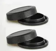 RF Body Cap & Rear Lens Cap Cover Compatible for Canon EOS R100 R50 R10 R8 R7 R3