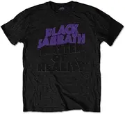 [Rockstar Merch] Black Sabbath Masters of Reality Back Print Track List Band Tshirt