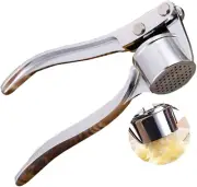 Garlic Press Crusher Steel Stainless Kitchen Mincer Tool Squeezer Manual Masher