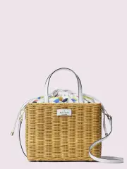 sam wicker lemon zest medium satchel
