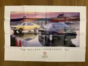 1998 HOLDEN VT COMMODORE SS POSTER LARGE MONARO GTS BROCHURE