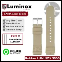 在飛比找蝦皮購物優惠-橡膠錶帶 Luminox 3000 3900 21mm 沙鋼